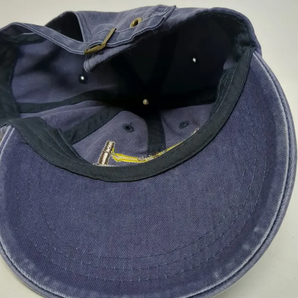 Blue Baseball Cap One Size Camp Yawgoog 2013 Scout Canoe Slideback Cotton hat